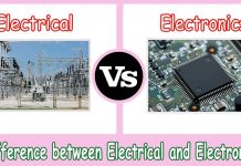 Difference between Electrical and Electronics Difference between electrical and electronics