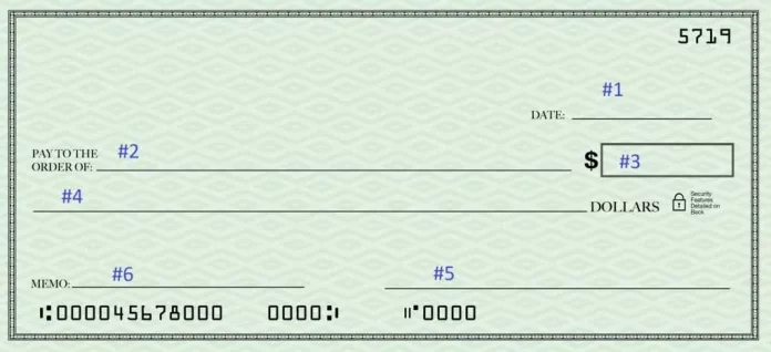 How to fill out a check